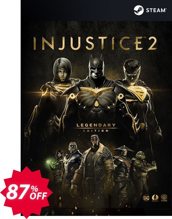 Injustice 2 Legendary Edition PC Coupon code 87% discount 