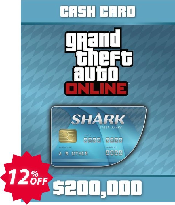 Grand Theft Auto V : Tiger Shark Card PC Coupon code 12% discount 