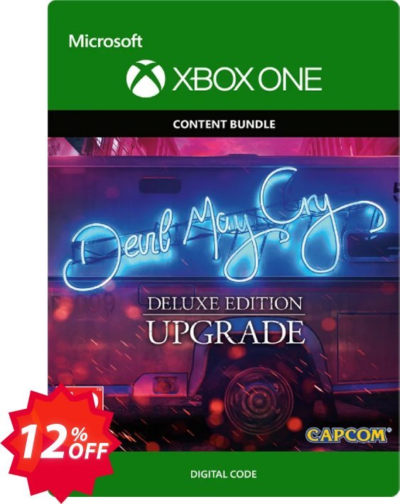 Devil May Cry 5 Deluxe Edition Upgrade Xbox One Coupon code 12% discount 