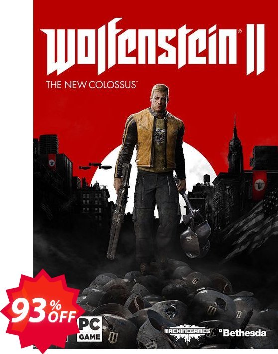Wolfenstein II 2: The New Colossus PC Coupon code 93% discount 