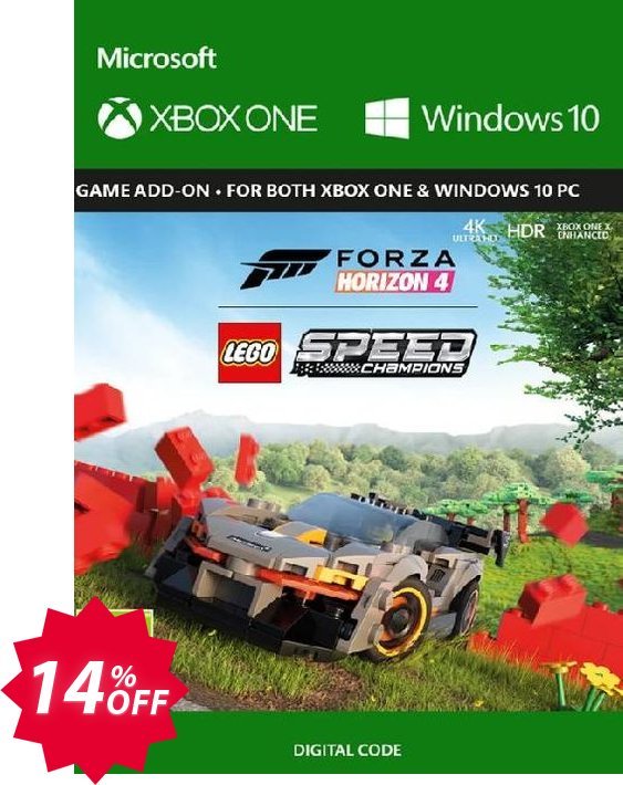 Forza Horizon 4: Lego Speed Champions Xbox One Coupon code 14% discount 