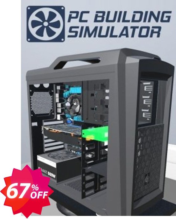 PC Building Simulator PC Coupon code 67% discount 