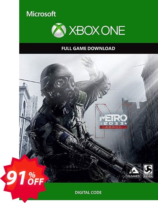 Metro 2033 Redux Xbox one Coupon code 91% discount 