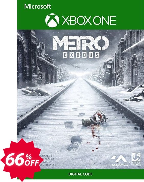 Metro Exodus Xbox One Coupon code 66% discount 