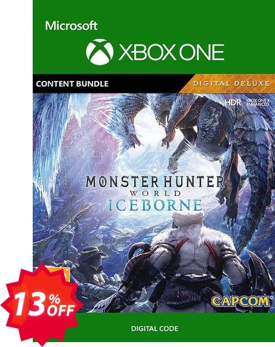 Monster Hunter World: Iceborne Deluxe Edition Xbox One Coupon code 13% discount 