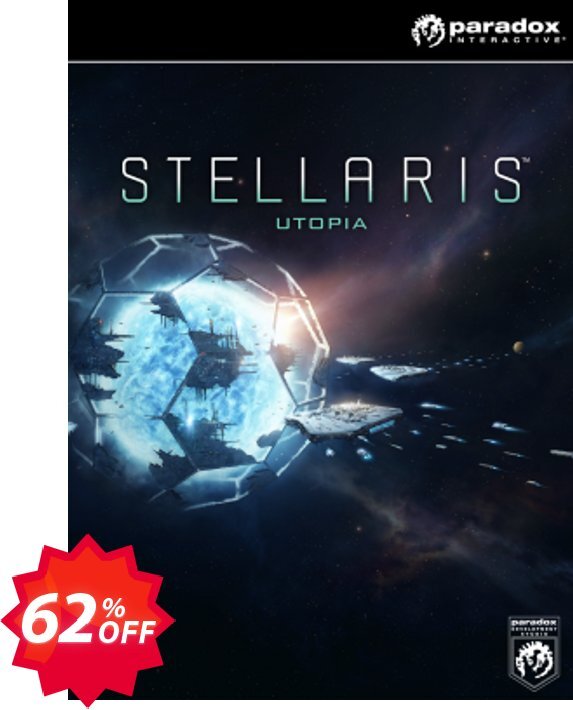 Stellaris: Utopia PC DLC Coupon code 62% discount 