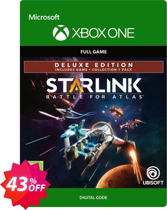 Starlink Battle for Atlas Deluxe Edition Xbox One Coupon code 43% discount 