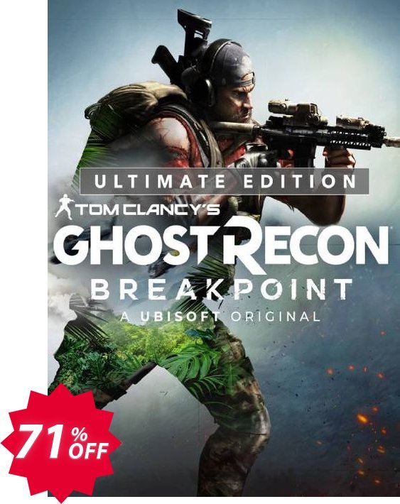 Tom Clancy's Ghost Recon Breakpoint: Ultimate Edition Xbox One Coupon code 71% discount 