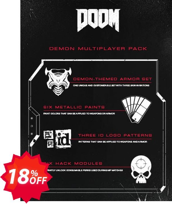 Doom Demon Multiplayer Pack DLC PC Coupon code 18% discount 