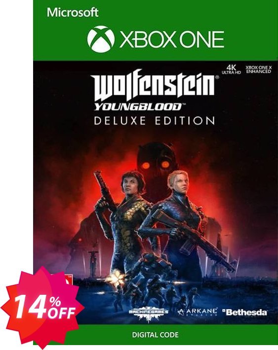 Wolfenstein: Youngblood Deluxe Edition Xbox One Coupon code 14% discount 