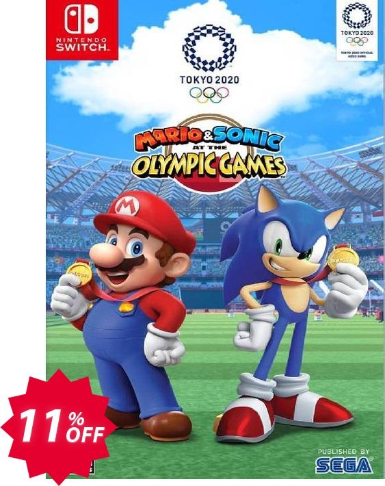 Mario & Sonic at the Olympic Games Tokyo 2020 Switch Coupon code 11% discount 