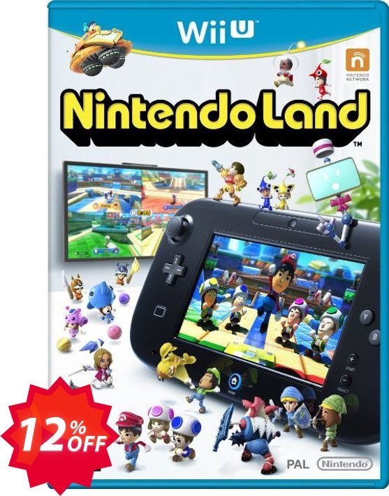Nintendo Land Wii U - Game Code Coupon code 12% discount 