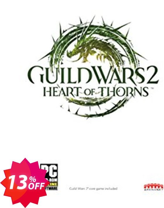 Guild Wars 2 Heart of Thorns Digital Deluxe PC Coupon code 13% discount 