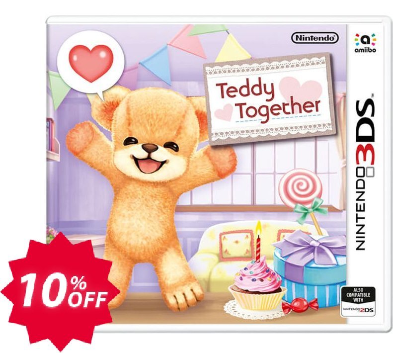 Teddy Together 3DS - Game Code Coupon code 10% discount 