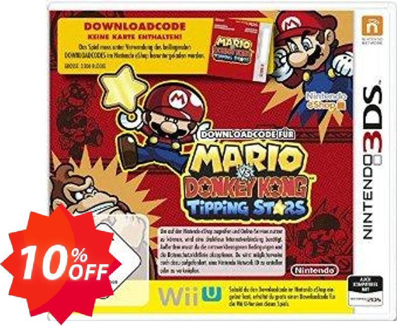 Mario vs. Donkey Kong: Tipping Stars 3DS - Game Code Coupon code 10% discount 