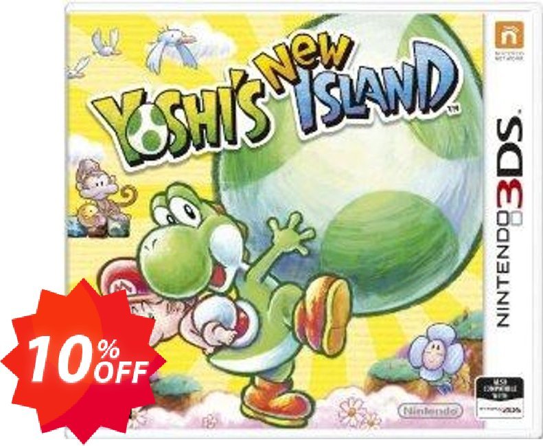 Yoshi's New Island 3DS - Game Code Coupon code 10% discount 