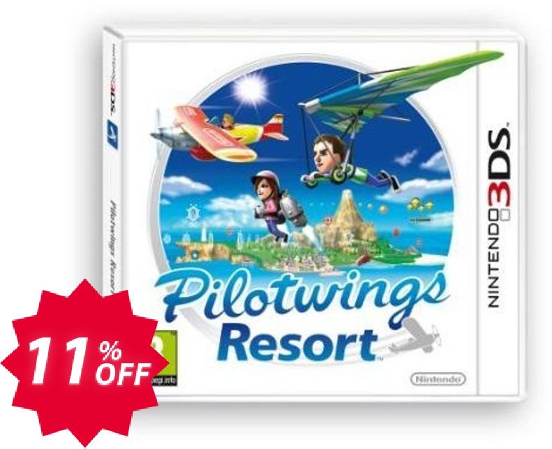 Pilotwings Resort 3DS - Game Code Coupon code 11% discount 