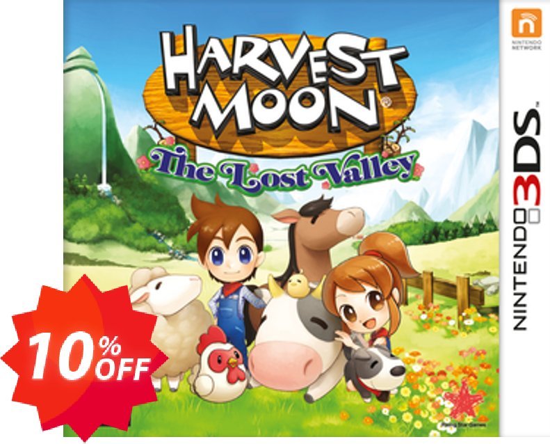 Harvest Moon: The Lost Valley Nintendo 3DS/2DS - Game Code Coupon code 10% discount 