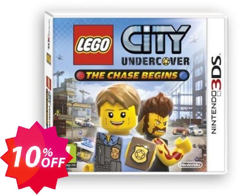 LEGO City Undercover: The Chase Begins 3DS - Game Code Coupon code 10% discount 