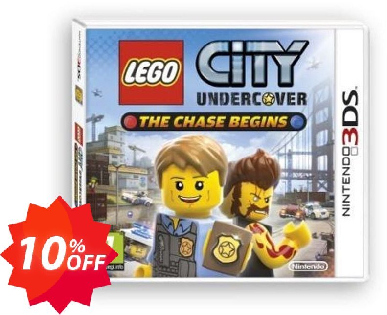 LEGO City Undercover: The Chase Begins 3DS - Game Code Coupon code 10% discount 