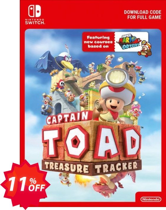 Captain Toad: Treasure Tracker Switch Coupon code 11% discount 