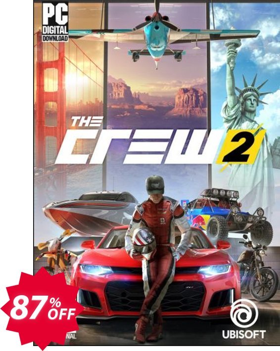 The Crew 2 PC Coupon code 87% discount 