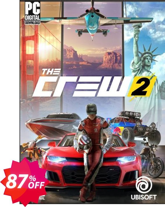 The Crew 2 PC Coupon code 87% discount 