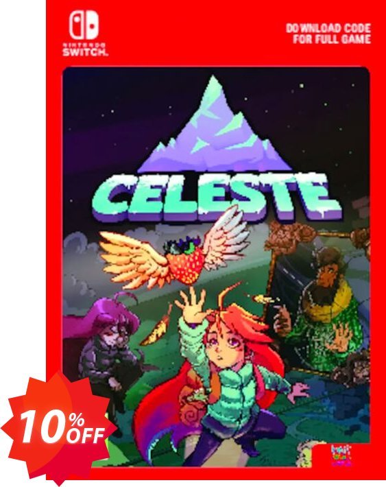 Celeste Switch Coupon code 10% discount 