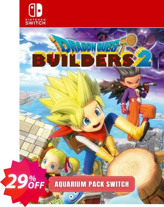 Dragon Quest Builders 2 - Aquarium Pack Switch Coupon code 29% discount 
