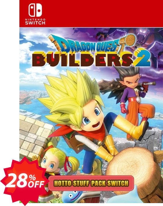 Dragon Quest Builders 2 - Hotto Stuff Pack Switch Coupon code 28% discount 