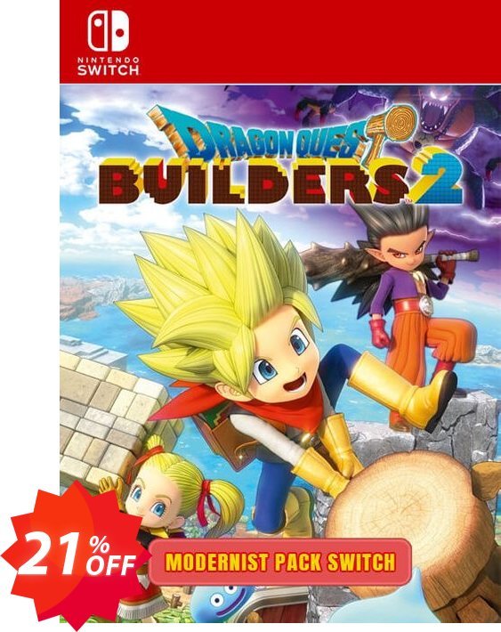 Dragon Quest Builders 2 - Modernist Pack Switch Coupon code 21% discount 