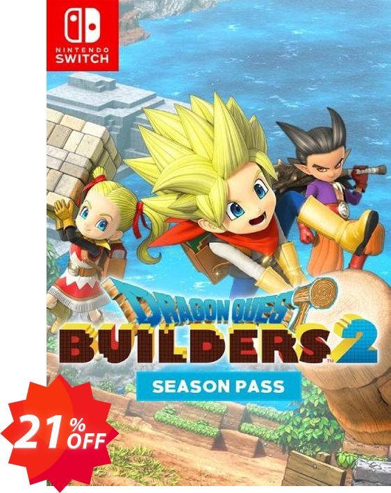 Dragon Quest Builders 2 - Season Pass Switch Coupon code 21% discount 