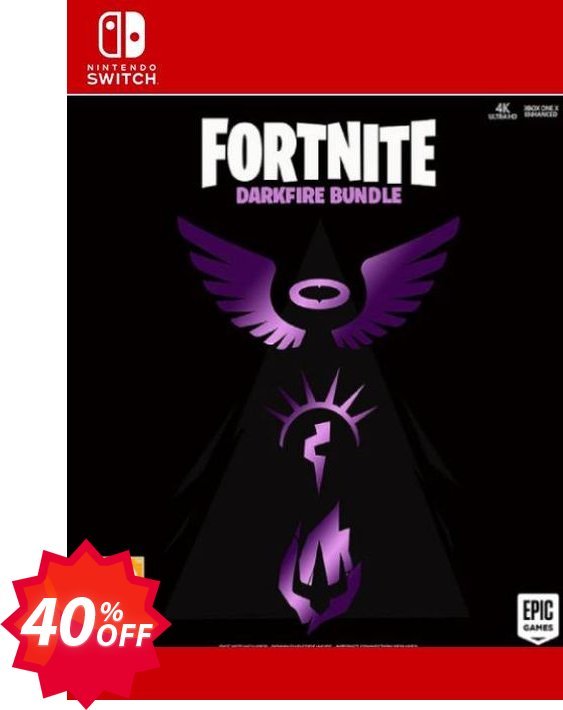 Fortnite: Darkfire Bundle Switch Coupon code 40% discount 