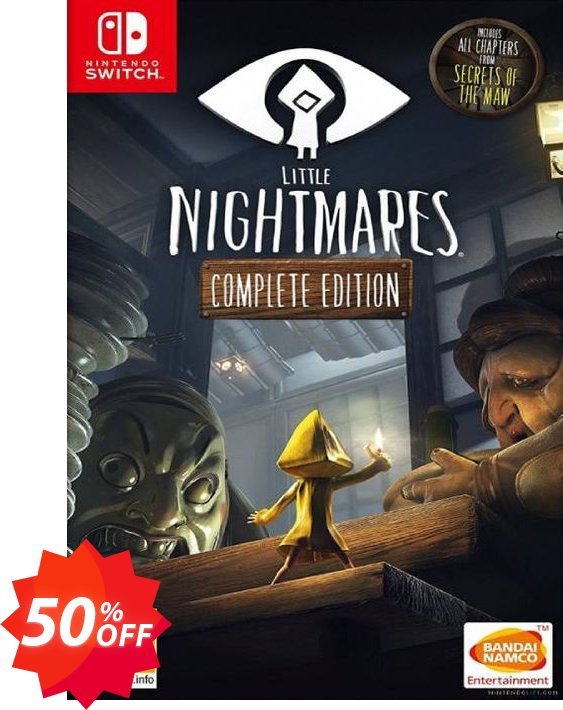 Little Nightmares: Complete Edition Switch Coupon code 50% discount 