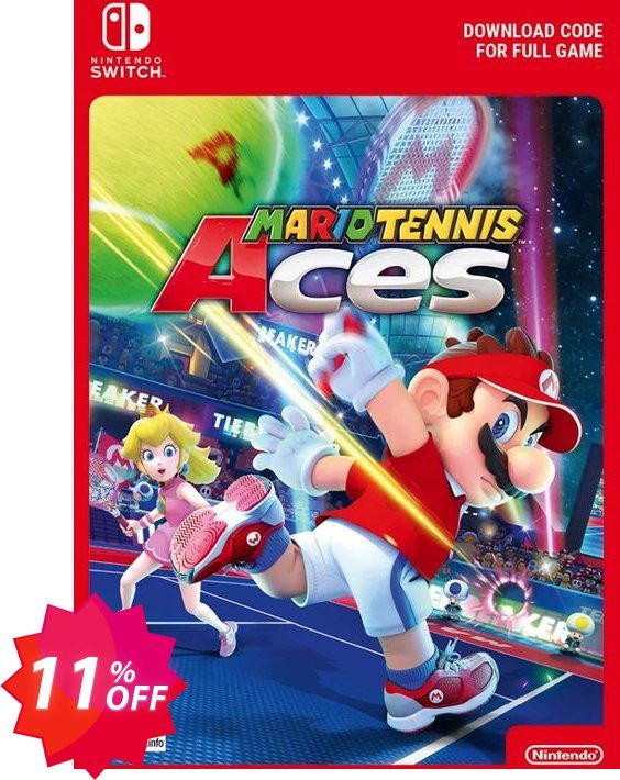 Mario Tennis Aces Switch Coupon code 11% discount 