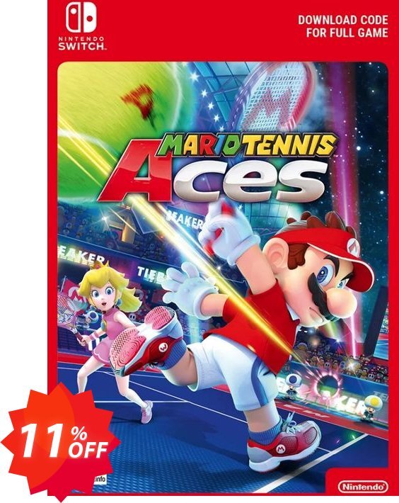 Mario Tennis Aces Switch Coupon code 11% discount 