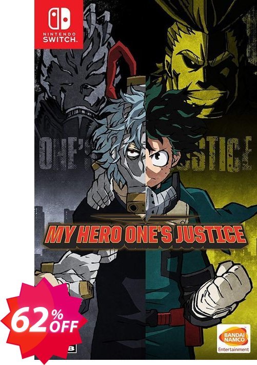 My Hero Ones Justice Switch Coupon code 62% discount 