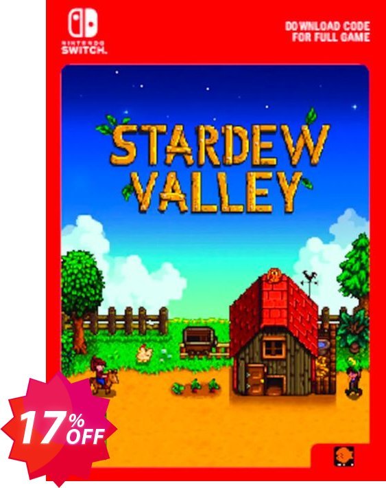 Stardew Valley Switch Coupon code 17% discount 