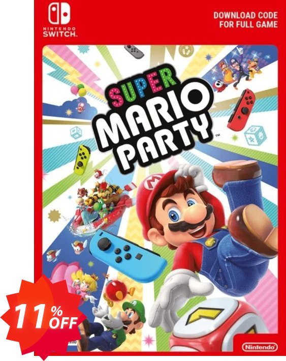 Super Mario Party Switch Coupon code 11% discount 