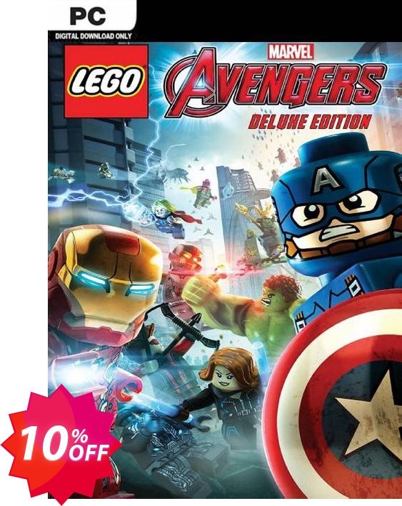 LEGO Marvel's Avengers Deluxe Edition PC Coupon code 10% discount 