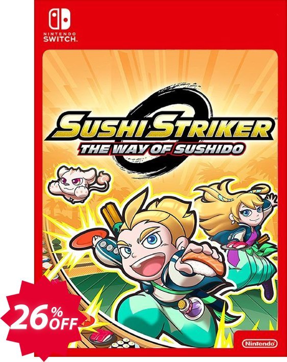 Sushi Striker: The Way of Sushido Switch Coupon code 26% discount 