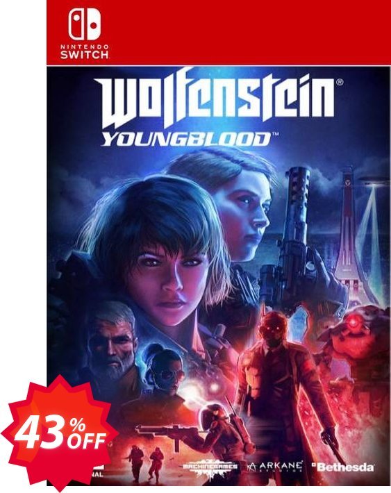 Wolfenstein: Youngblood Switch Coupon code 43% discount 