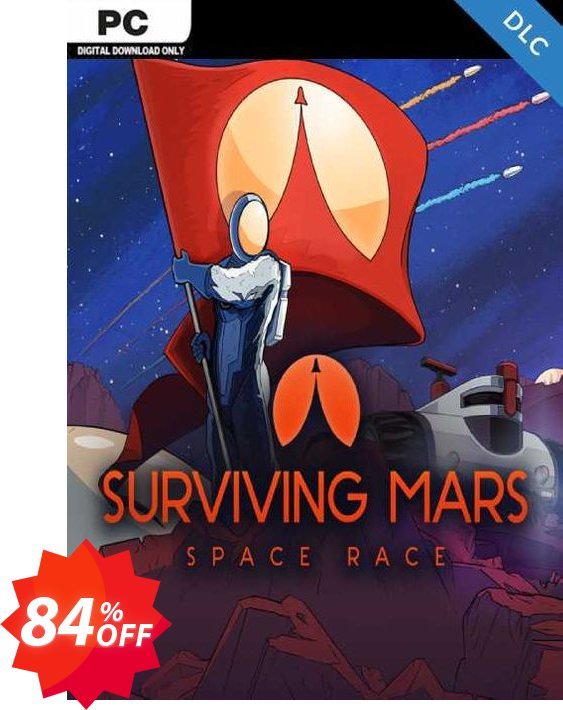 Surviving Mars PC Space Race DLC Coupon code 84% discount 