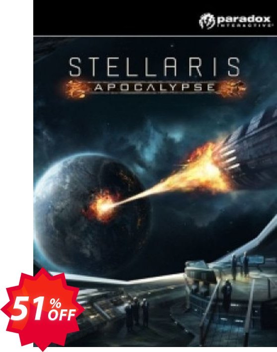 Stellaris: Apocalypse PC DLC Coupon code 51% discount 