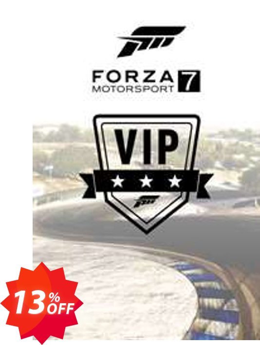 Forza Motorsport 7 VIP: Membership Xbox One/PC Coupon code 13% discount 