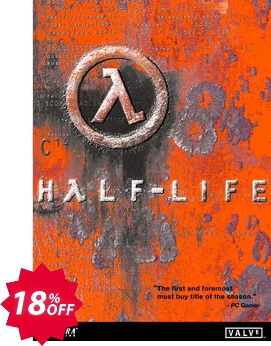 Half Life PC Coupon code 18% discount 