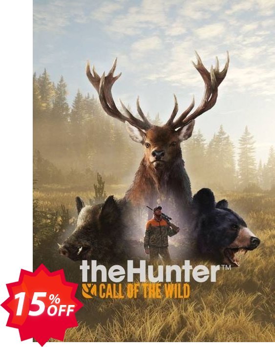 The Hunter Call of the Wild PC Coupon code 15% discount 