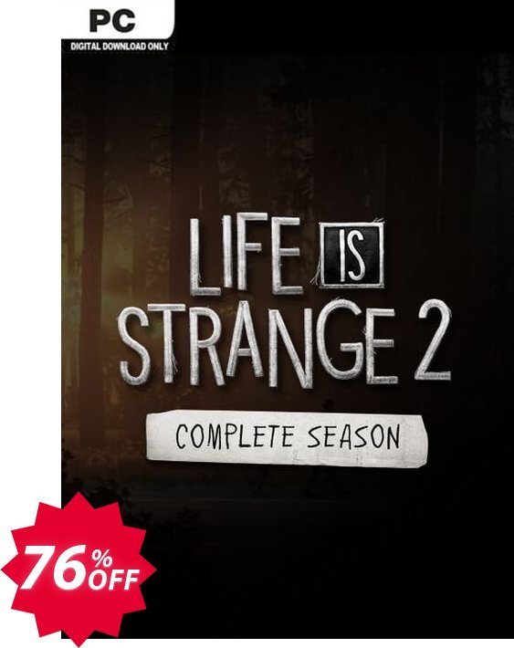 Life Is Strange 2 Complete Season PC + DLC Coupon code 76% discount 