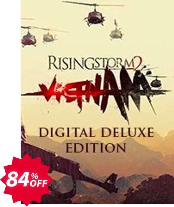 Rising Storm 2: Vietnam Digital Deluxe Edition PC Coupon code 84% discount 