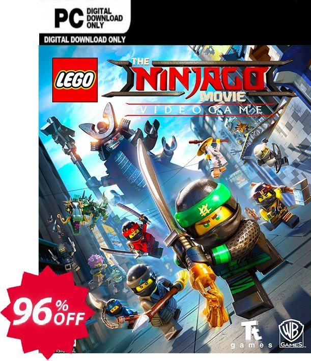 The Lego Ninjago Movie Video Game PC Coupon code 96% discount 